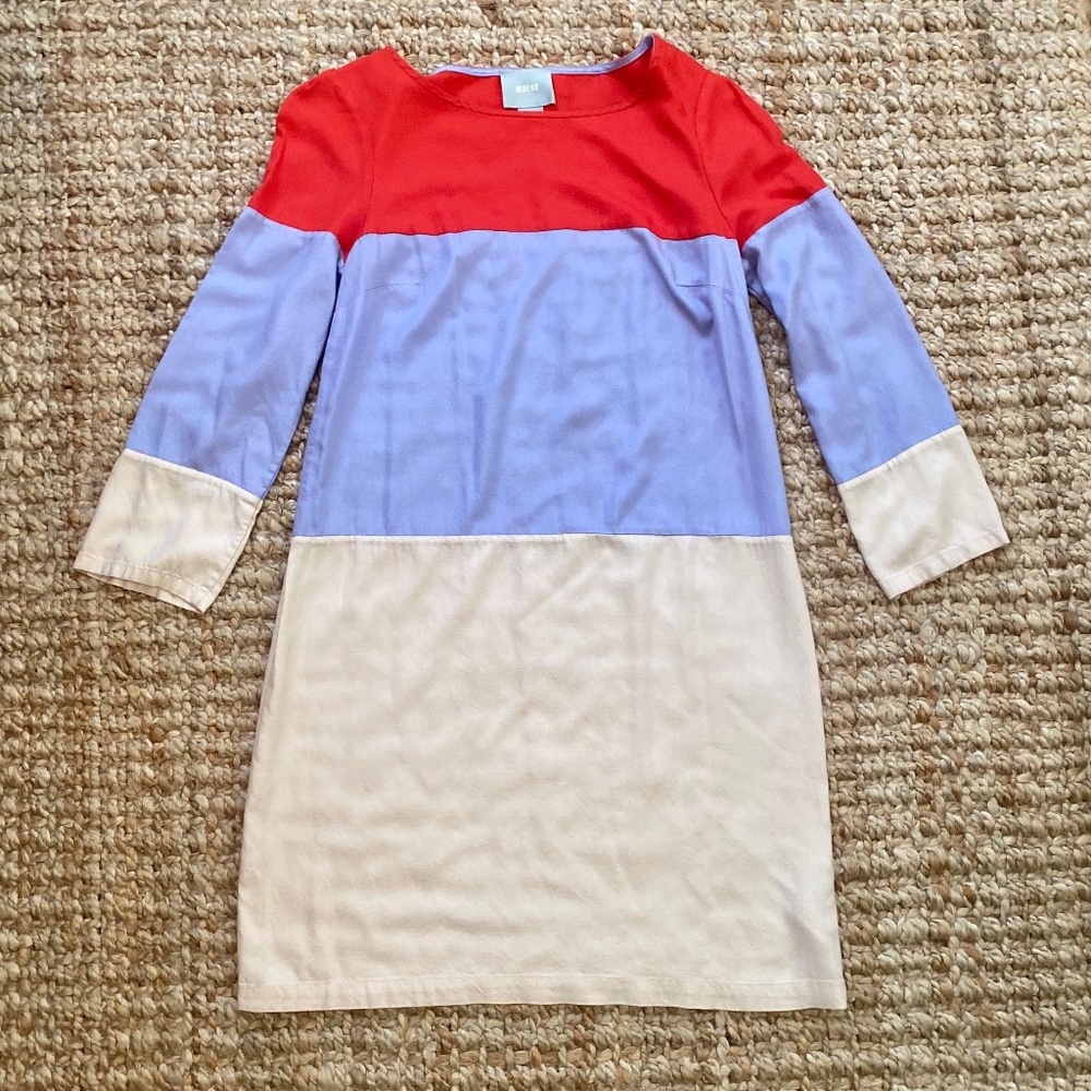 Anthropologie Color Block Dress